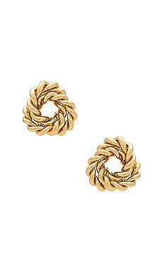 SHASHI Wallace Stud Earring in Gold from Revolve.com | Revolve Clothing (Global)