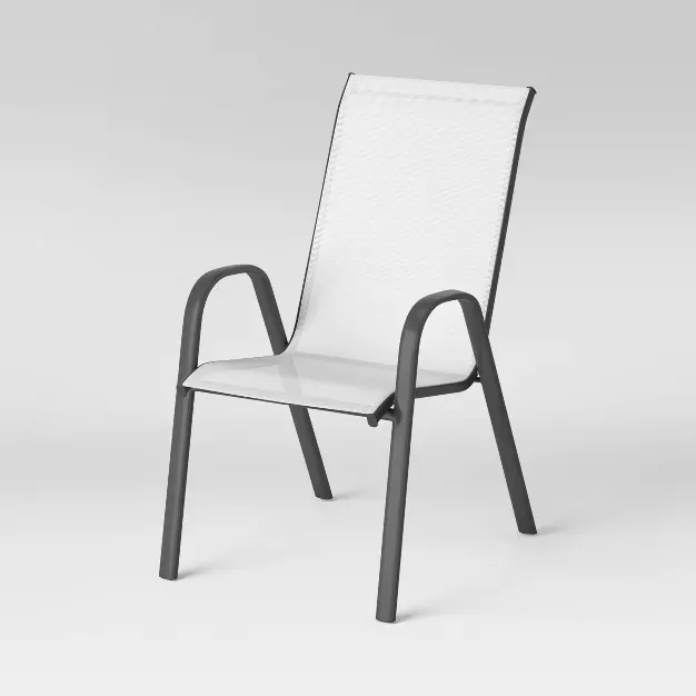 Sling stacking discount patio chair target