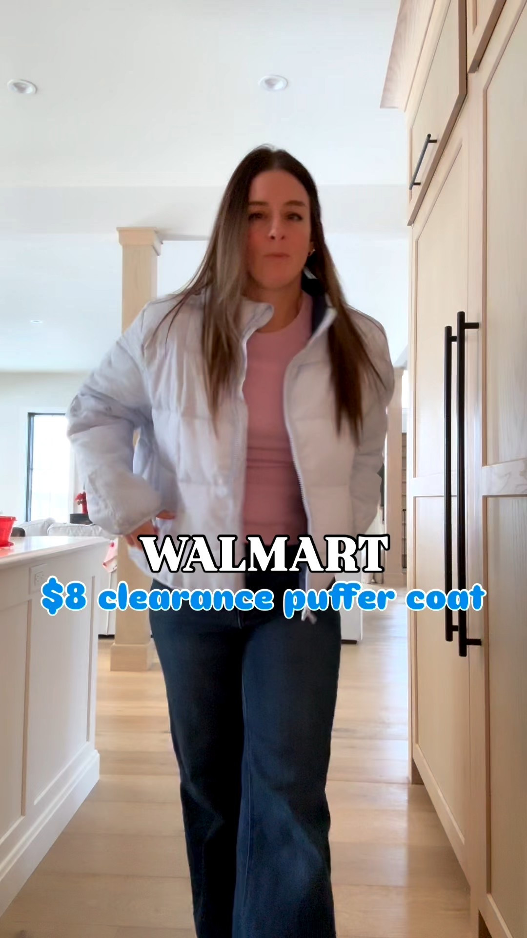 $8 Walmart clearance puffer coat 

#LTKootd #LTKSaleAlert #LTKSeasonal
