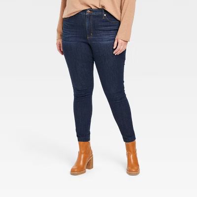 Women's High-Rise Skinny Jeans - Universal Thread™ Dark Wash | Target