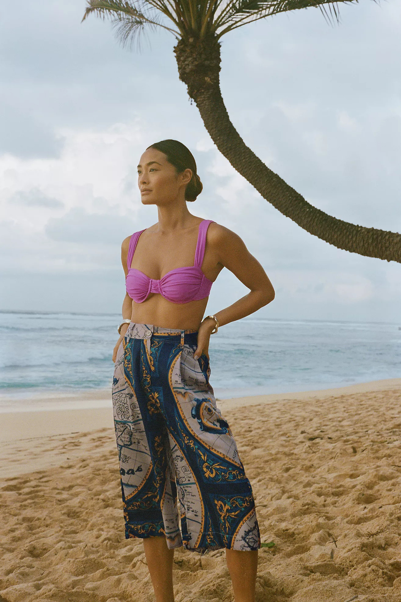 Tiny Twilight Capri Pants | Anthropologie (US)