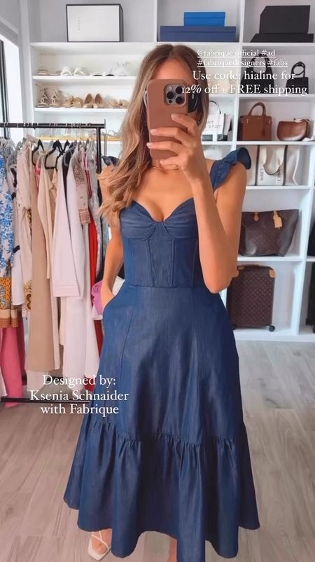Spring dresses that are feminine and beautiful! #ad @fabrique.official is a collective brand that collaborates with over 300 global designers. 

#fabrique #fabriquedesigners #fabs