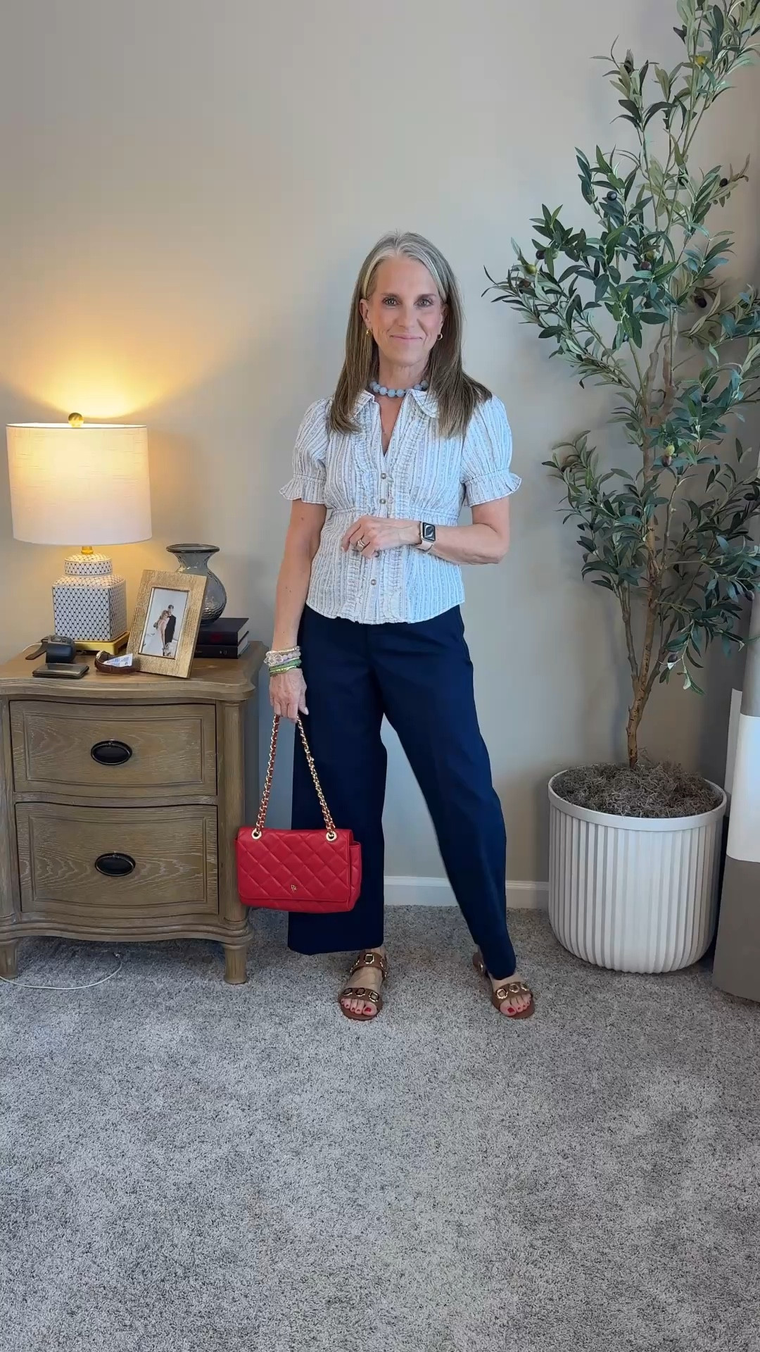 Cute workwear looks for office or school. These Spanx pants are some of my favorites. I wear small. Tops are XS 

#LTKootd #LTKOver40 #LTKWorkwear