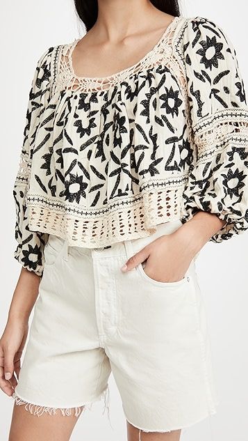 Soleil Embroidered Top | Shopbop