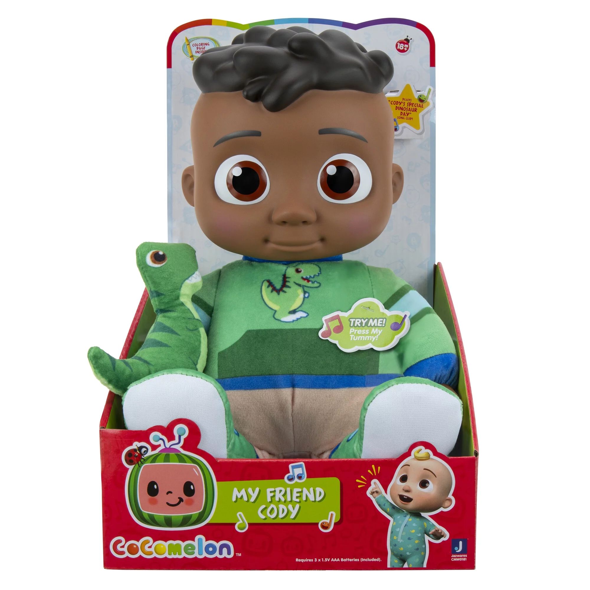 CoComelon Musical My Friend Cody Doll - Walmart.com | Walmart (US)