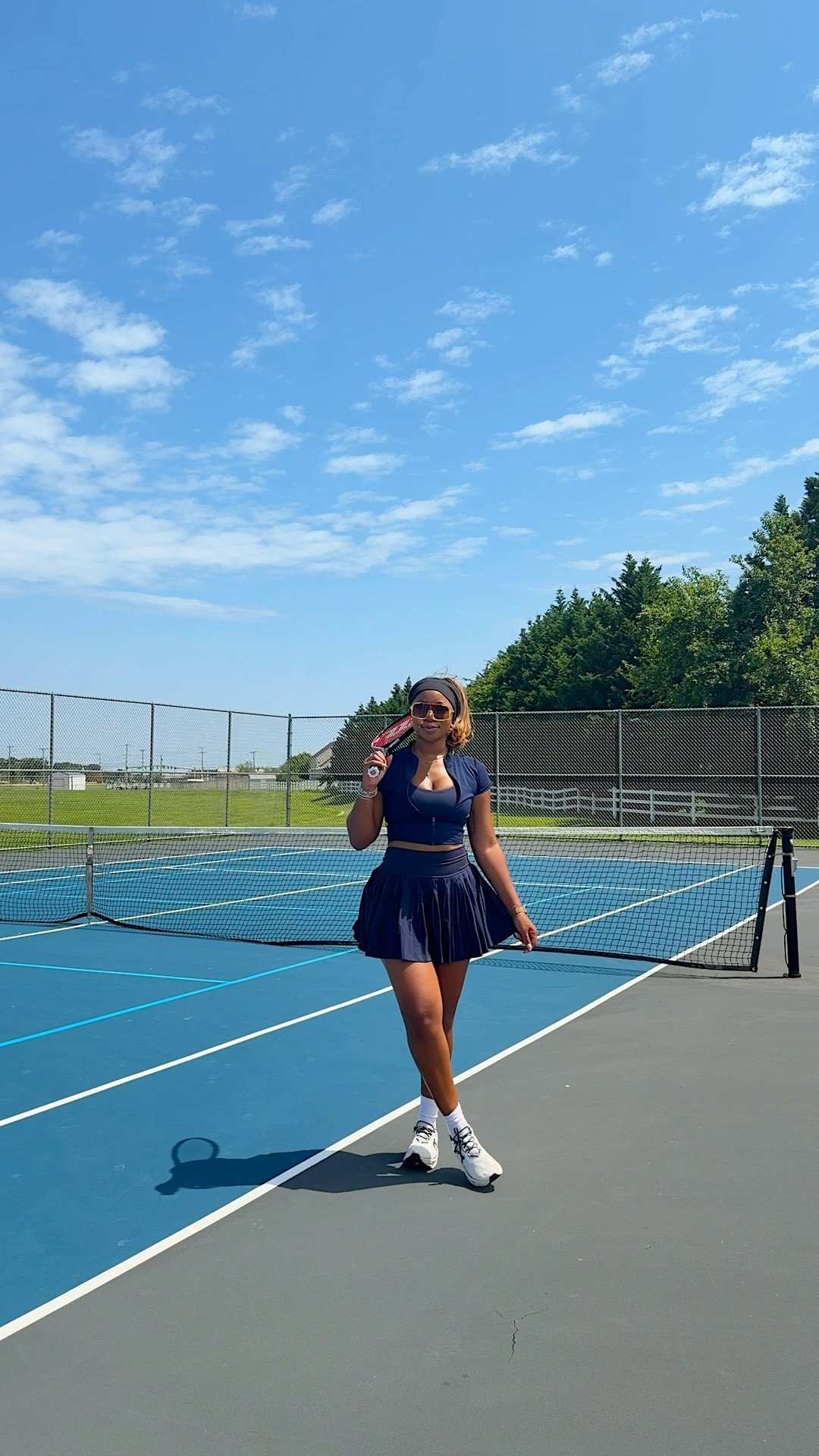 5’9 200 lbs wearing medium tops Large skort!!

#LTKTall #LTKActive #LTKMidsize