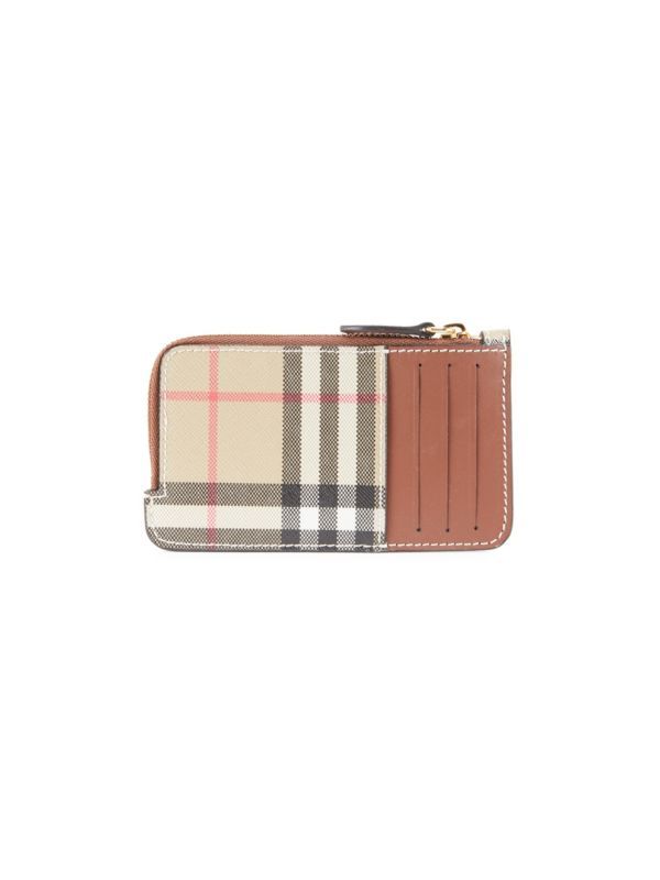 Somerset Checked Card Holder | Saks Fifth Avenue OFF 5TH