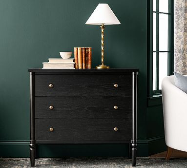 Chris Loves Julia Modern Traditional 3-Drawer Dresser (40") | Pottery Barn (US)