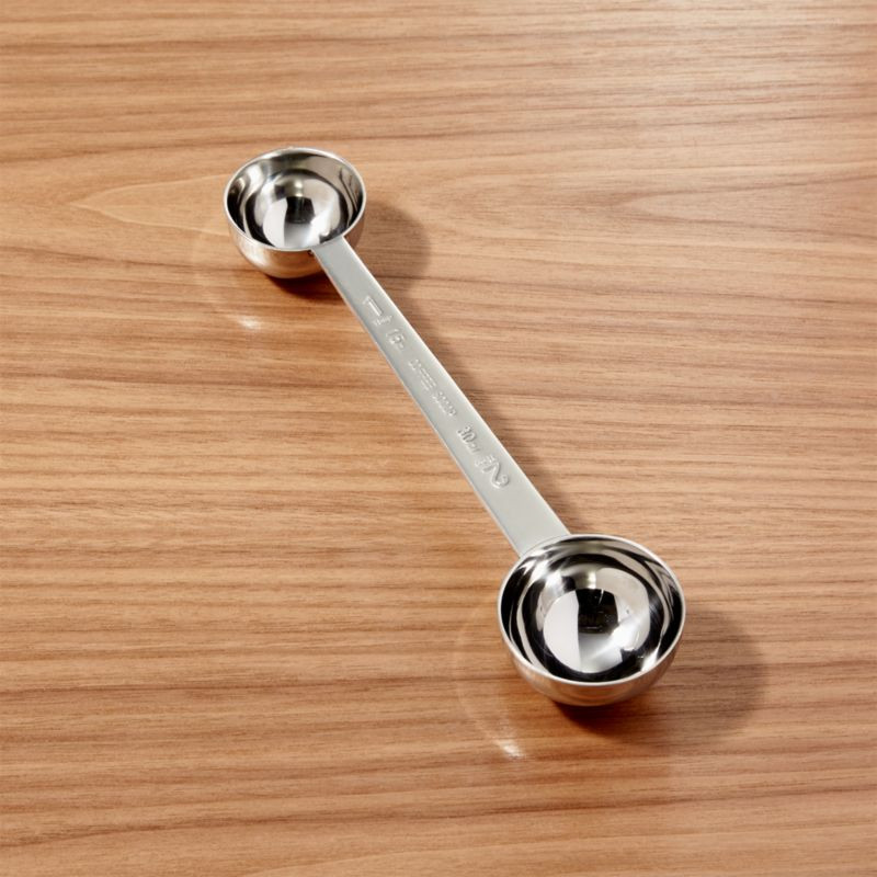 Double Coffee Scoop + Reviews | Crate & Barrel | Crate & Barrel