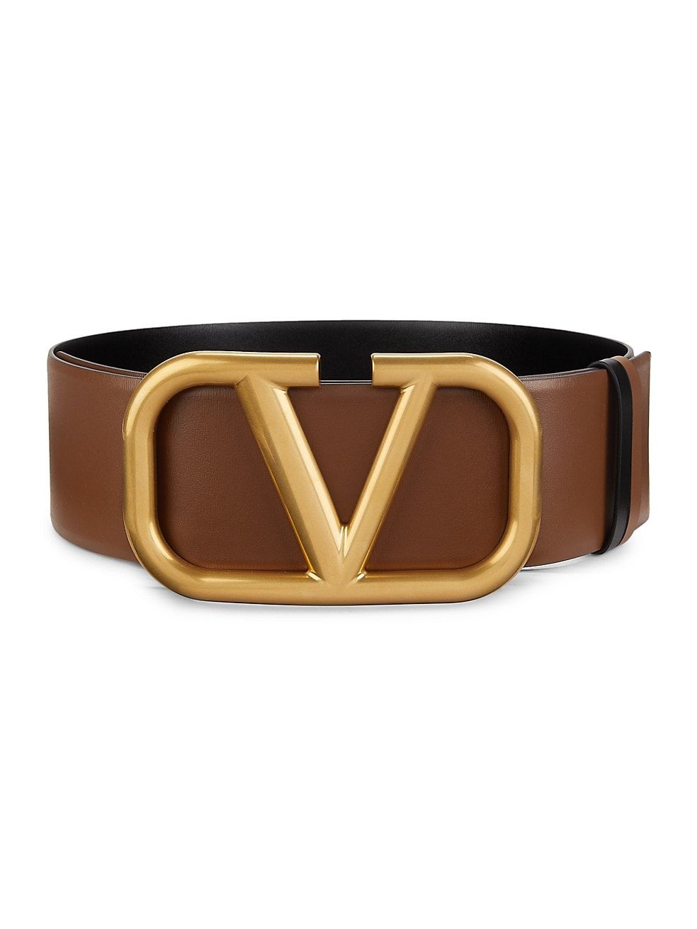 Reversible VLogo Leather Belt | Saks Fifth Avenue