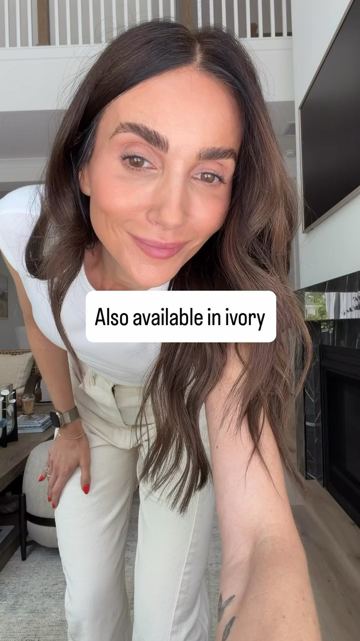 Viral MOTHER half pipe jeans. Use code ANNAB20 for 20% off $100+ order.

These ivory MOTHER barrel jeans are an effortless neutral you'll wear all summer with tanks, tees, and lightweight knits.

designer denim sale, cream barrel jeans, neutral summer style, effortless everyday outfit, casual summer fashion, MOTHER jeans, barrel jeans, white denim, premium denim, summer wardrobe

#LTKootd #LTKSaleAlert