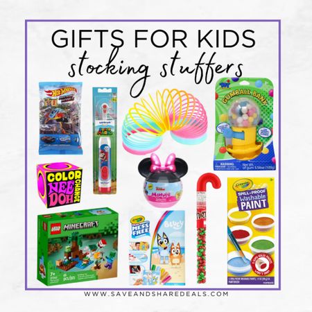 Stocking stuffer ideas for kids! Shop everything from Walmart below.

Walmart finds, Walmart kids, kids favorites, kids gift, gifts for kids, gift ideas, stocking stuffer gifts 

#LTKGiftGuide #LTKHoliday #LTKkids
