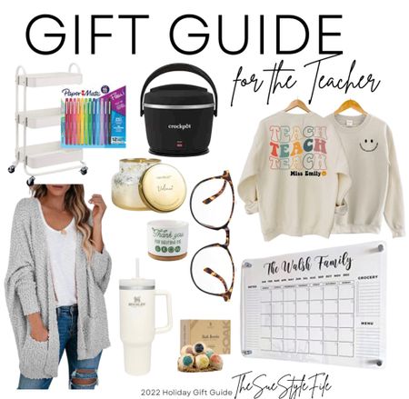 Gift guide for the teacher. Holiday gift guide. Teacher Christmas gift. #ltkgiftguide

#LTKHoliday #LTKSeasonal