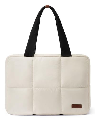 LOVEVOOK 15.6 Inch Laptop Bag for Women, Waterproof Work Tote Zippered for Office Daily | Amazon (US)