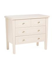 38X32 4 Drawer Dresser For Women, Gold | TJ Maxx