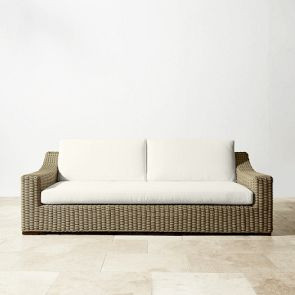 San Clemente Outdoor Sofa (90.5") | Williams-Sonoma