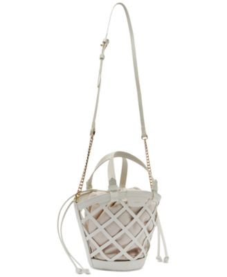 Arezzo Petra Small Leather Bucket Bag - Macy's | Macy's