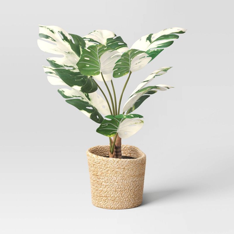 Large Marble Monstera Artificial Plant - Threshold™ | Target