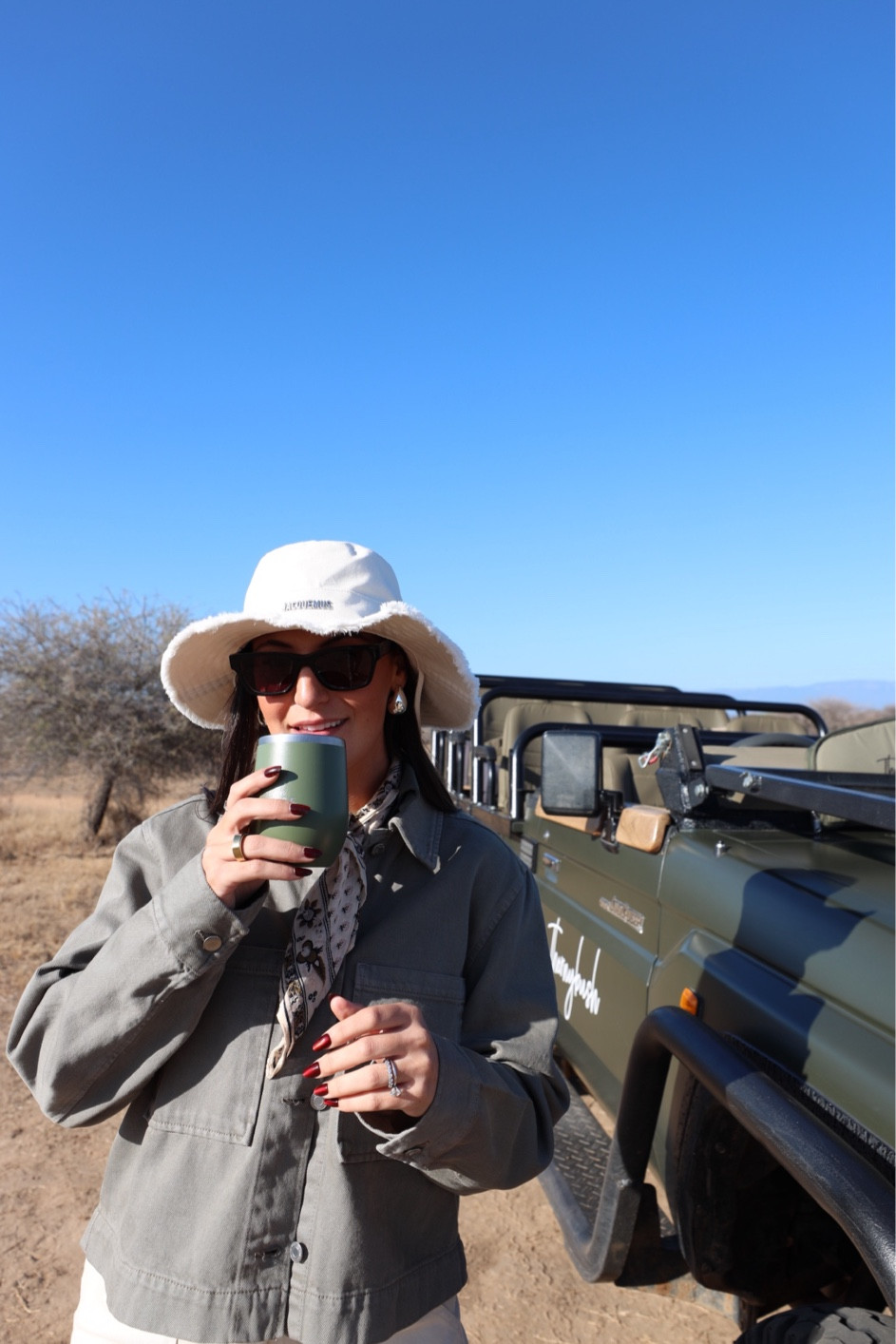 Safari outfit details. My jacket is sold out but linking one similar that’s on sale! 

Safari outfit inspo 
Fall fashion 
Fall accessories 

#LTKTravel #LTKStyleTip #LTKFindsUnder100