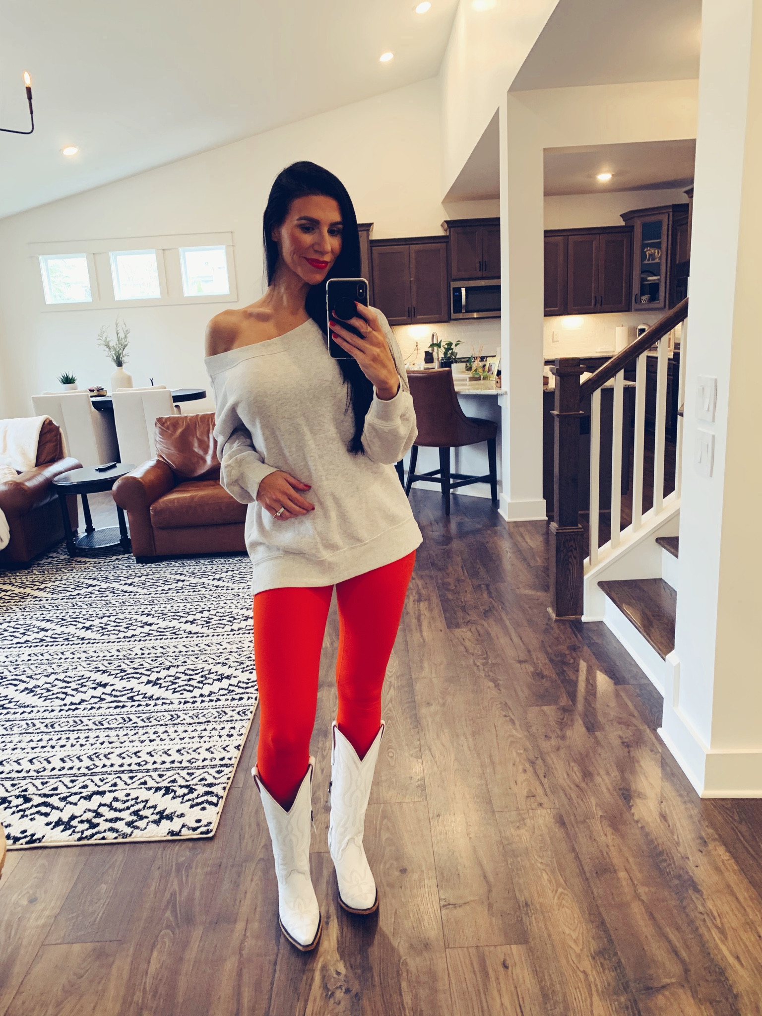 Cowboy boots ARE the new yoga pants ✨
Cowboy boots
White cowboy boots
White cowgirl boot
Cowgirl boots
Red leggings
Lululemon align dupe
Off the shoulder sweatshirt (M)
Abercrombie x thesisterstudio
The sister studio
Nashville

#LTKshoecrush #LTKHoliday #LTKSeasonal