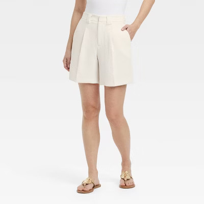 Women's Signature Crepe Bermuda Shorts - A New Day™ | Target