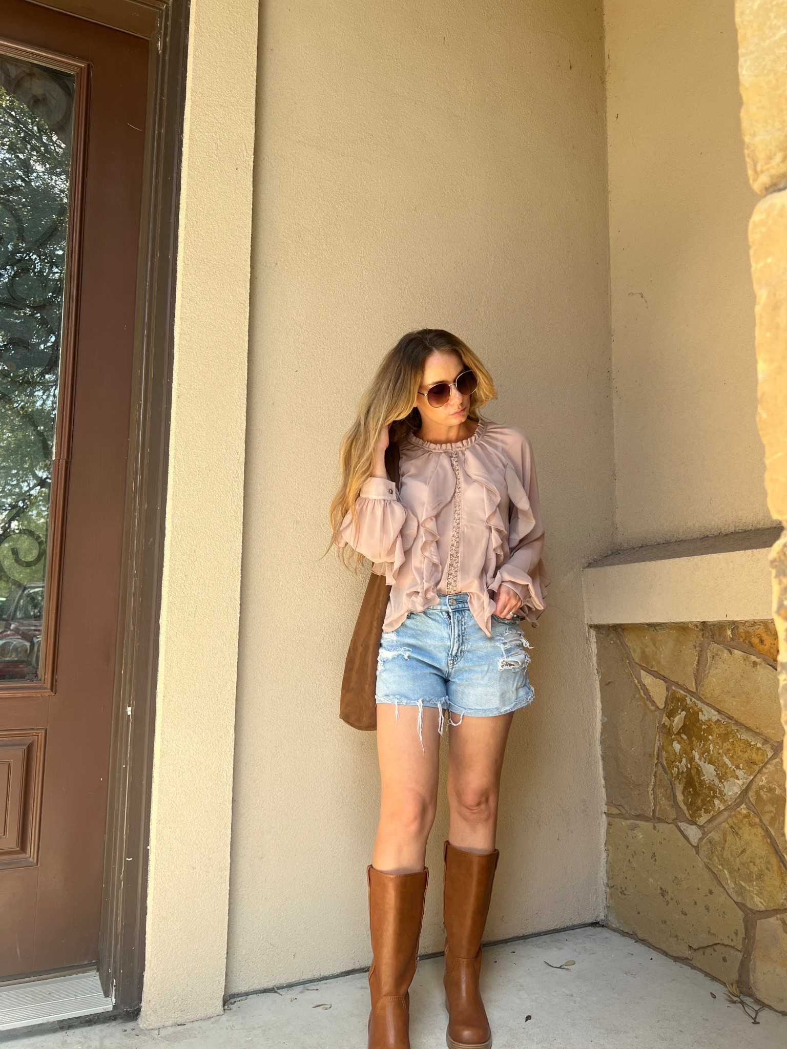 The perfect chic fall outfit ! Paired with these viral Frye boots dupe from Walmart 

#LTKFallSale #LTKStyleTip #LTKShoeCrush