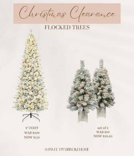 Christmas Flocked Tree Clearance at Walmart. #flockedtree #christmastree #walmartclearance #christmasclearance #christmassale

#LTKSeasonal #LTKHoliday #LTKsalealert