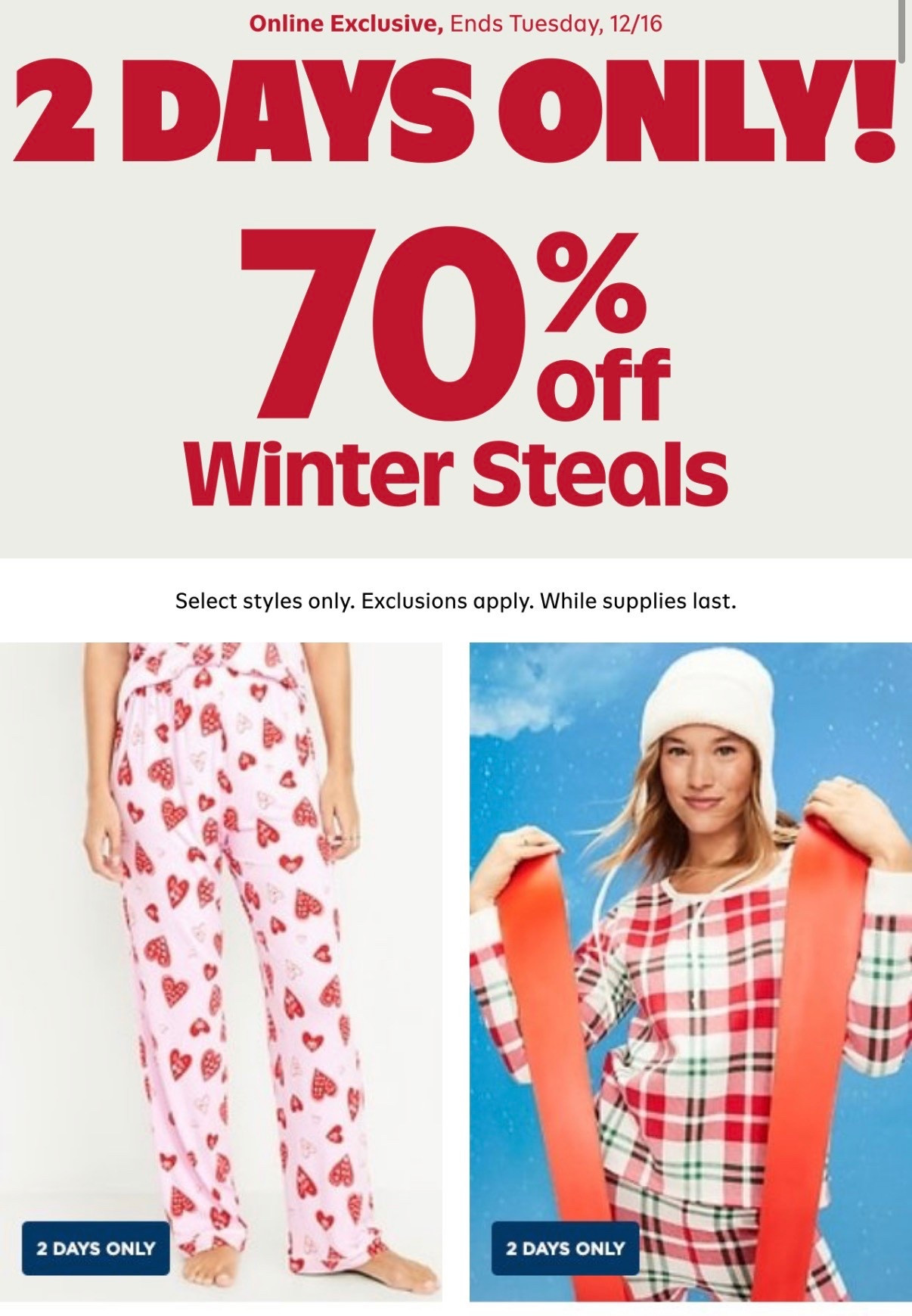 can still shop 70% off the winter sale at old navy 

#LTKHoliday #LTKSaleAlert #LTKGiftGuide