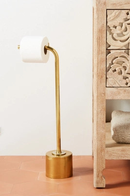 Launis Standing Toilet Paper Holder | Anthropologie (US)