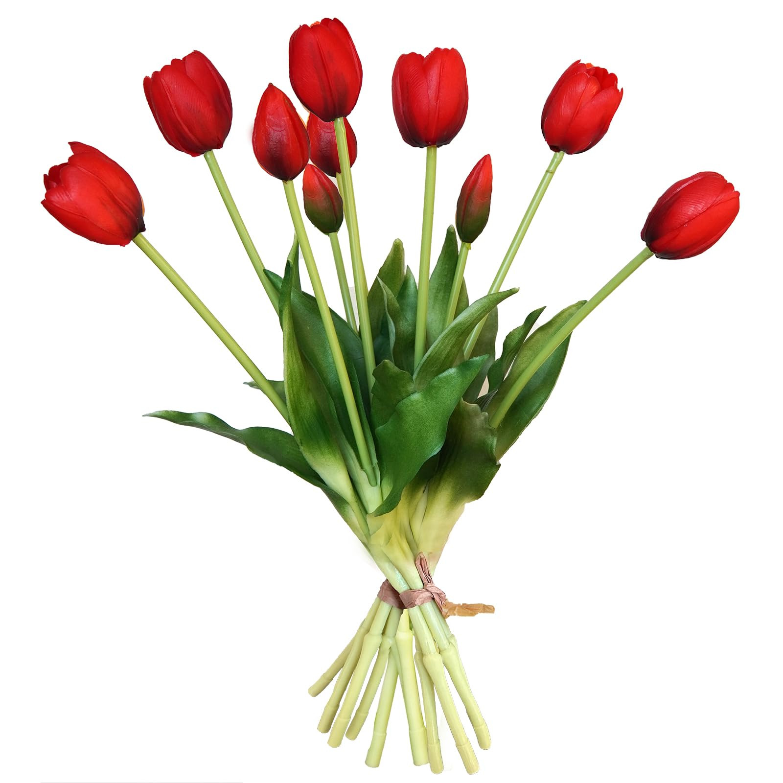 10 Pcs Fake Tulips Tulips Artificial Flowers Real Touch Fake Flowers Artificial Flower Bouquet fo... | Amazon (US)