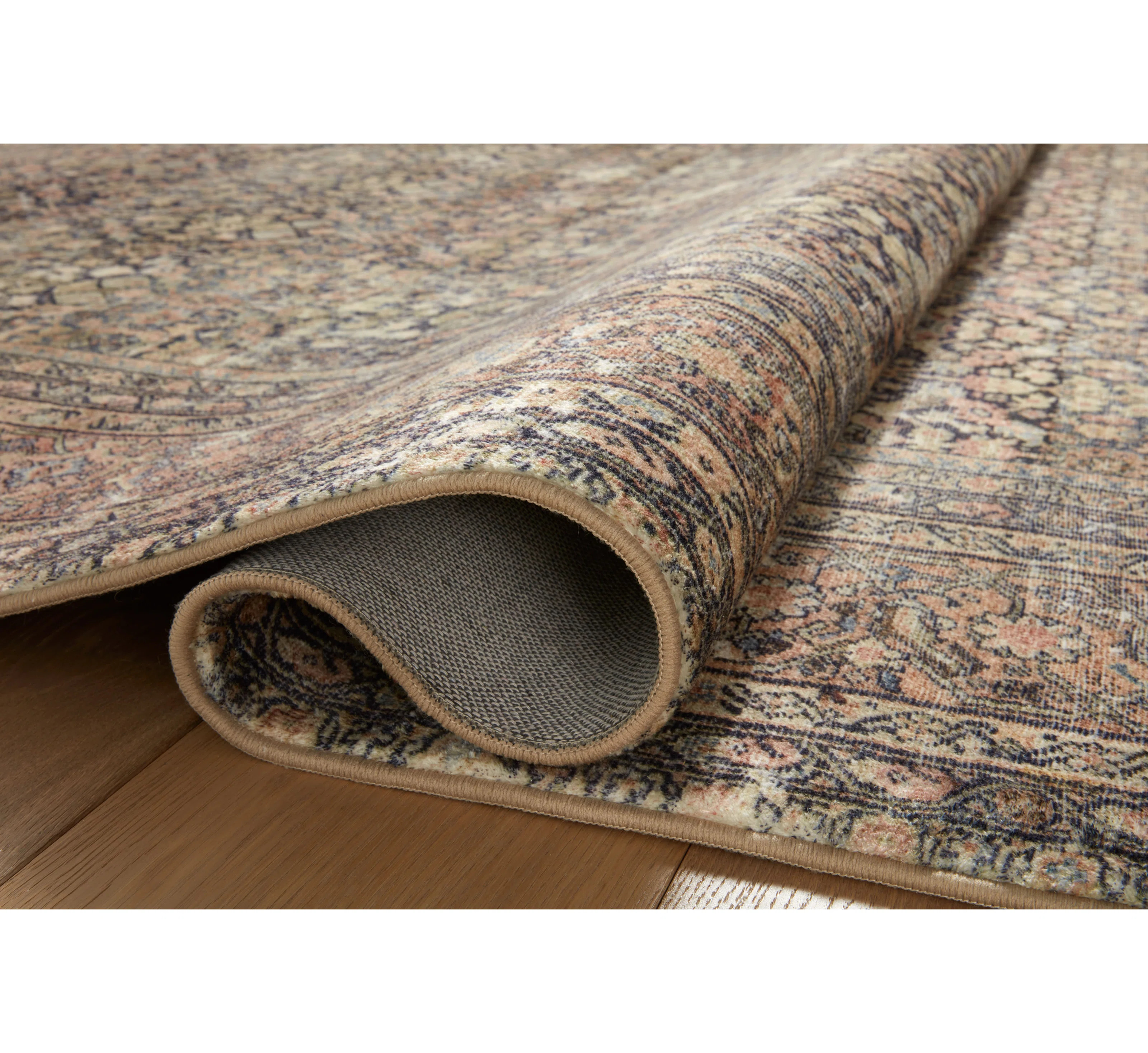 Amber Lewis x Loloi Morgan Denim / Multi Area Rug | Wayfair North America