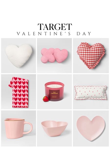 Cute Valentine’s day finds from Target 

#LTKsalealert #LTKhome #LTKfamily