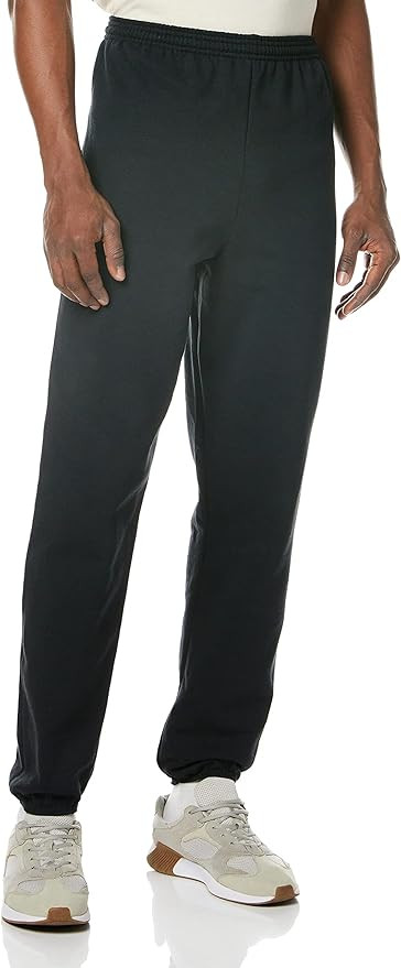 Hanes Men's Sweatpants, EcoSmart Best Sweatpants for Men, Men's Athletic Lounge Pants with Cinche... | Amazon (US)