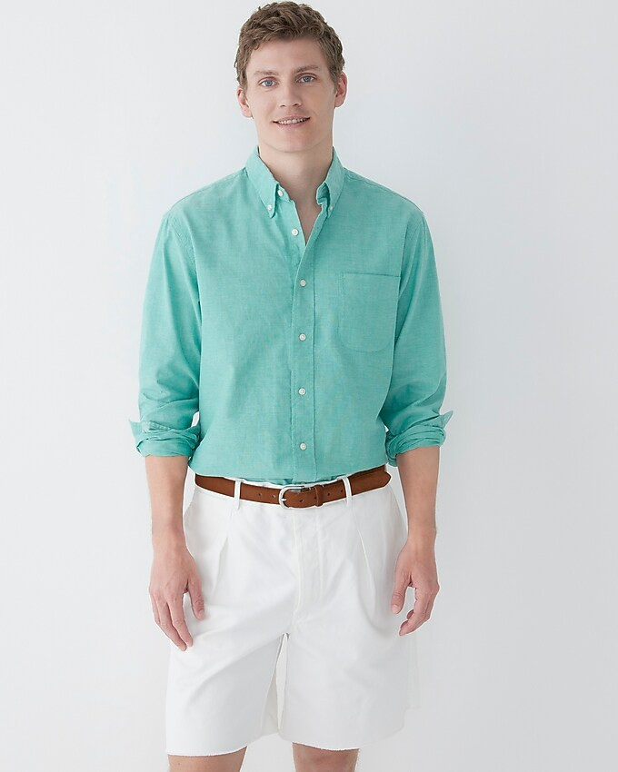 Relaxed Broken-in organic cotton oxford shirt | J. Crew US