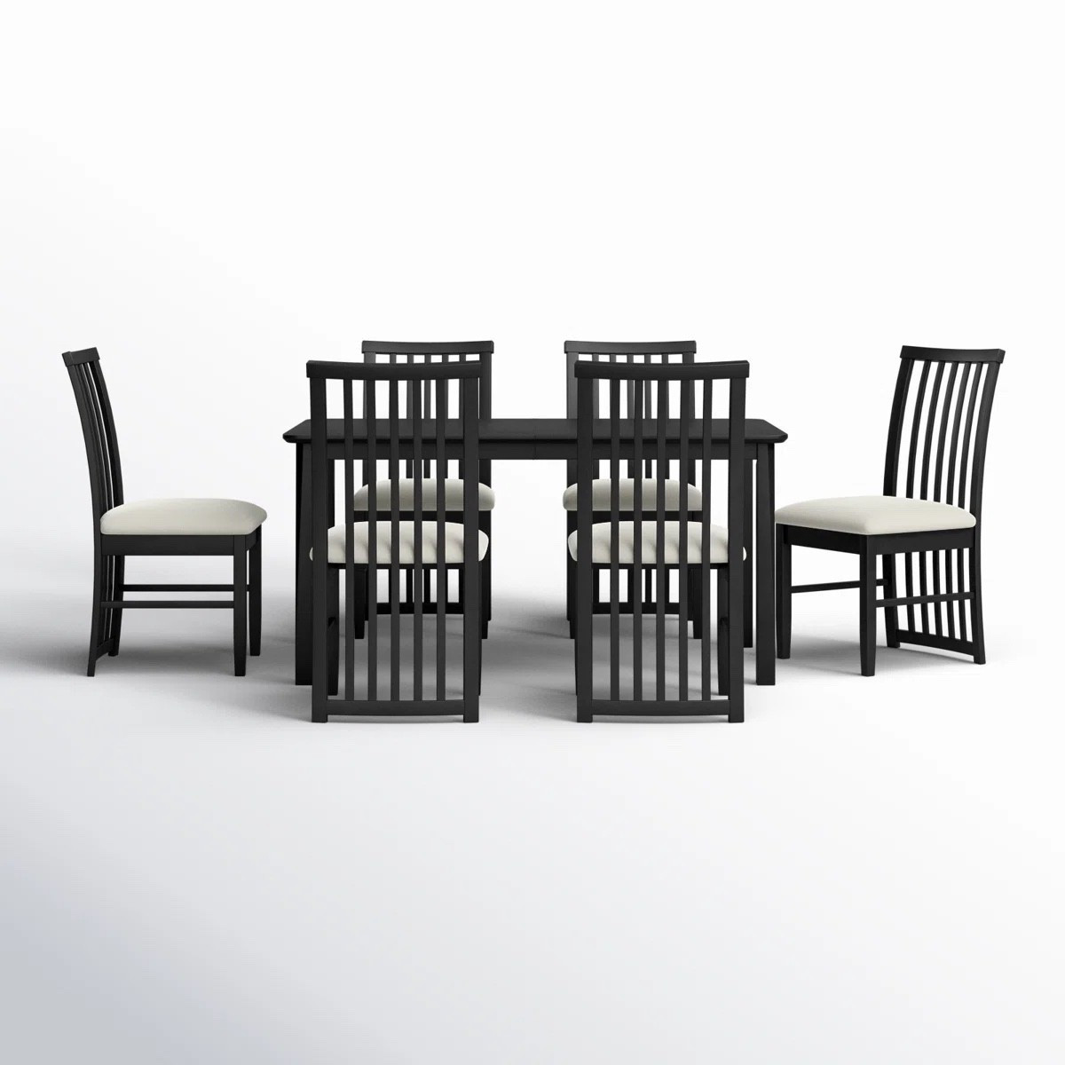 Anouska 6 - Person Four Leg Dining Set