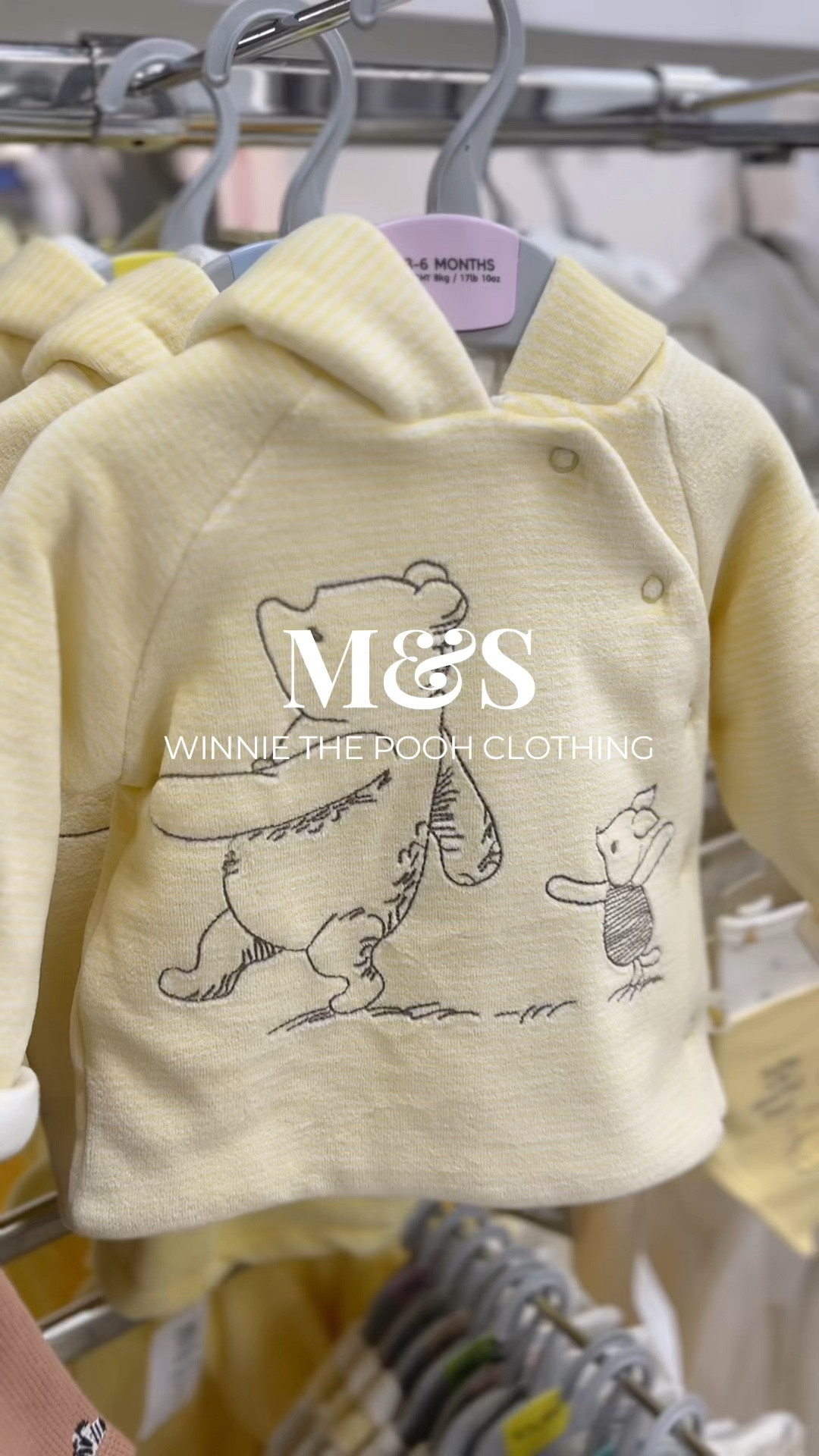 Winnie the pooh baby clothes marks and sales spencer