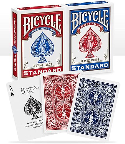 Bicycle Poker Size Standard Index Playing Cards | Amazon (CA)