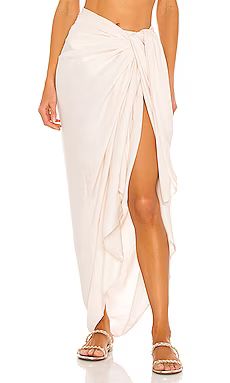 Indah Sarong Solid in Opal from Revolve.com | Revolve Clothing (Global)