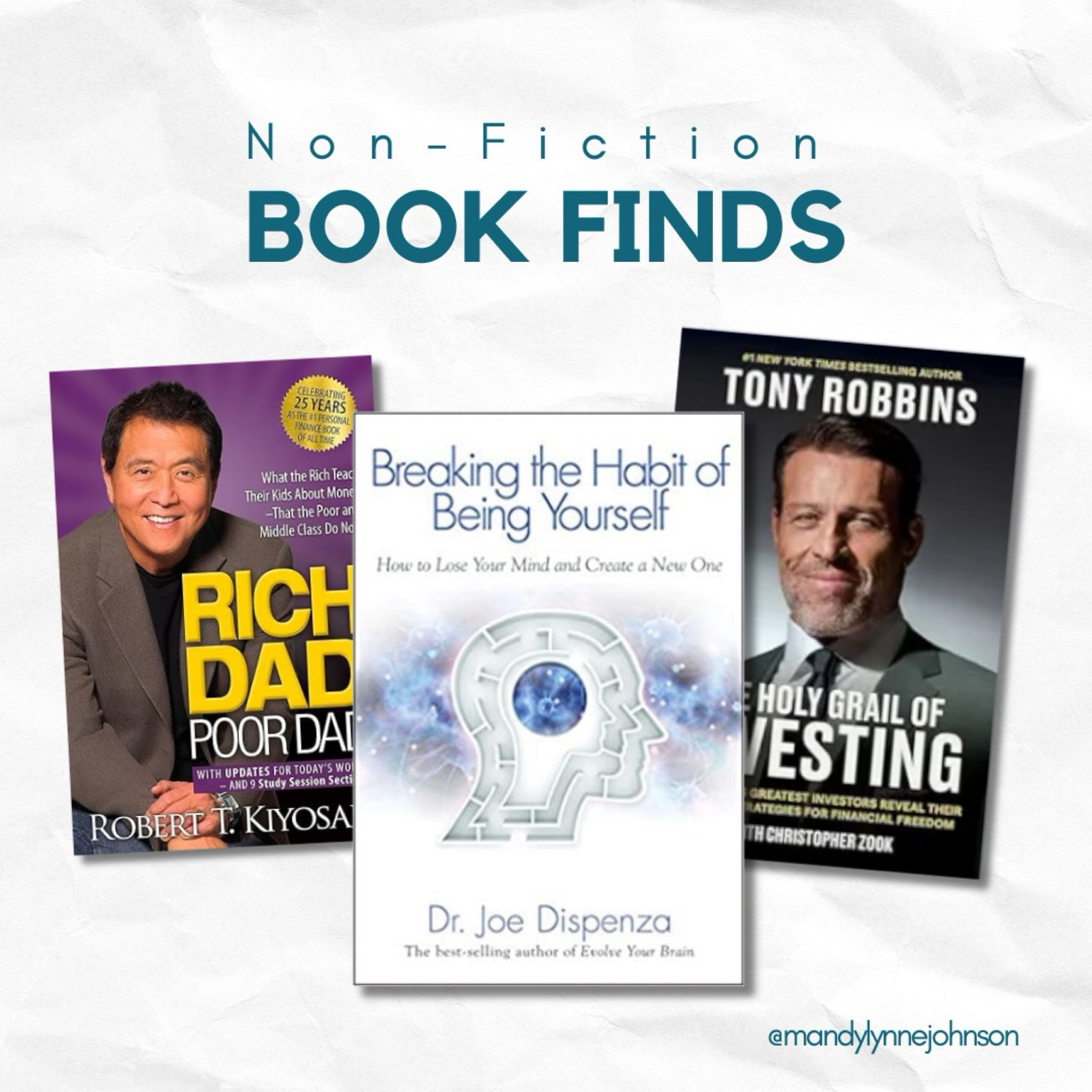 I may gearing up for 75 Hard and these are some non-fiction books I’ll be reading 🙌

#selfdevelopment #nonfiction