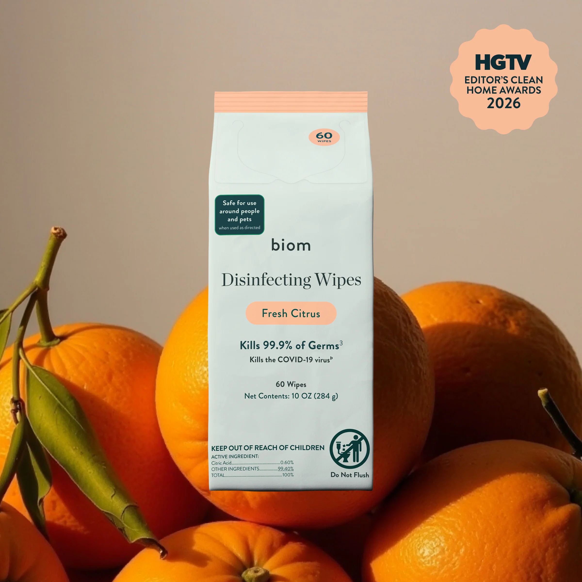 Standard Disinfecting Wipes | Biom