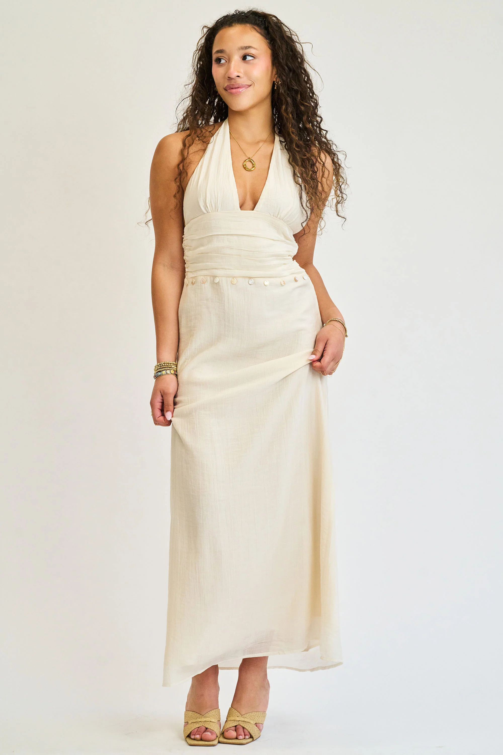 Just Beachy Dress | Grey Bandit