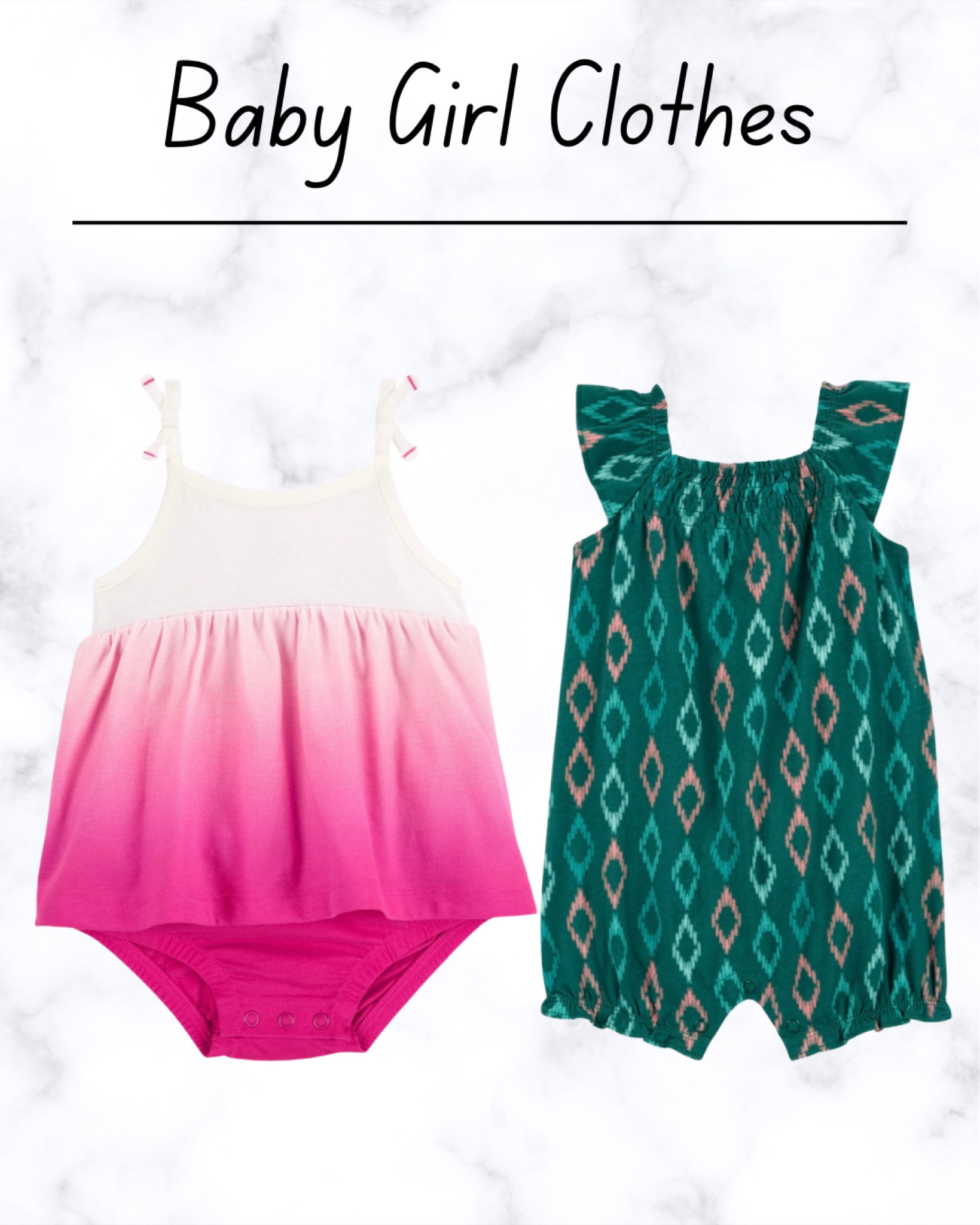Check out these baby outfits 

Baby onesies, baby one piece, family, baby, toddler, baby beach outfit, carters summer baby clothes, baby clothes, baby romper, baby dress, baby outfit, baby shower, baby gift idea 

#LTKkids #LTKbaby #LTKfamily
