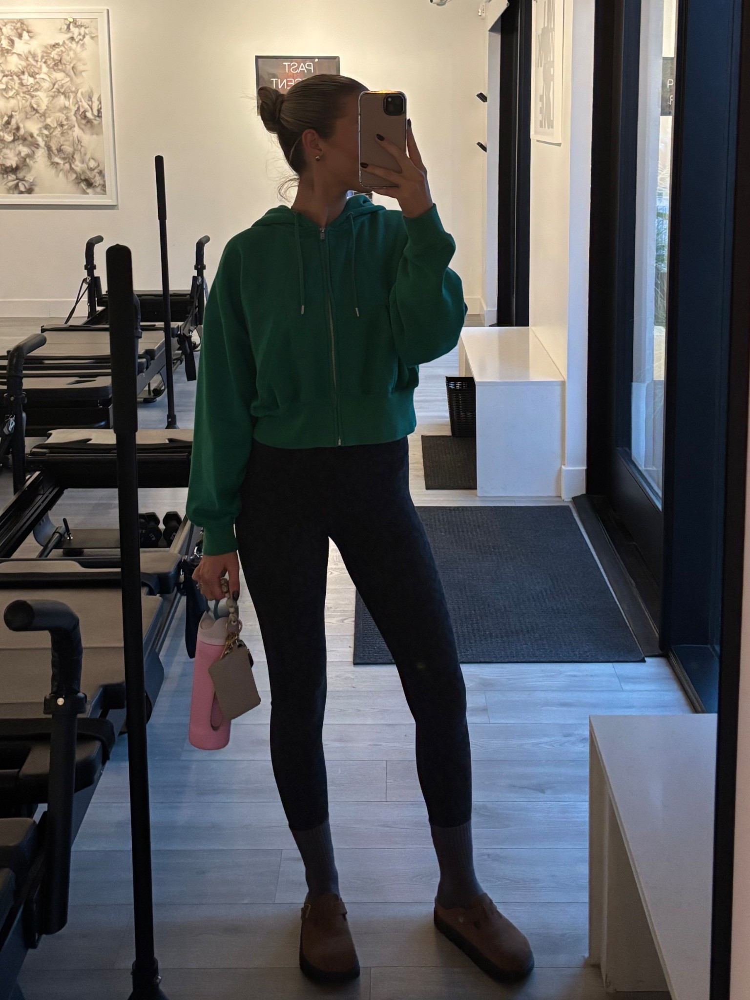 Pilates fits all day every day 💚
Sweatshirt - small 
Leggings - US 4
shoes - TTS

#LTKSeasonal #LTKActive #LTKShoeCrush
