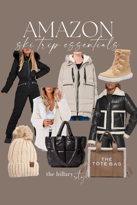 Amazon ski trip essentials!

Coat. Snow suit. Boots. Hat. Handbag. Tote bag. Jacket. Womens fashion. Winter fashion. 

#LTKhome #LTKstyletip #LTKsalealert
