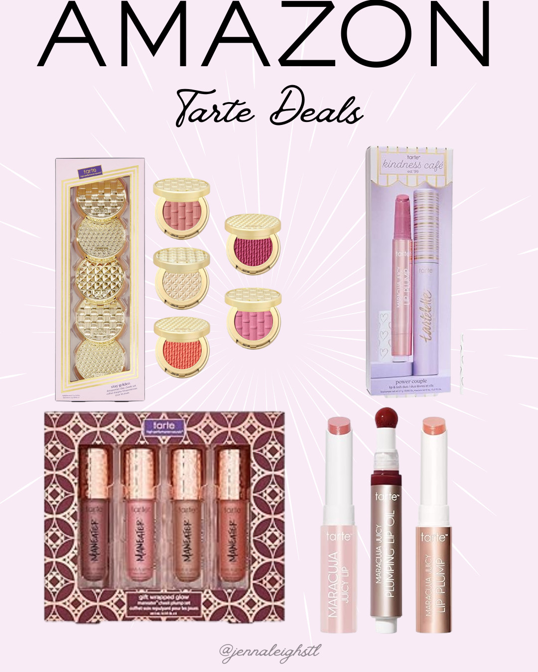 Amazon has Tarte gift sets on sale. One of the easiest beauty gifts to grab. 

 #LTKGiftGuide #LTKSaleAlert #LTKBeauty