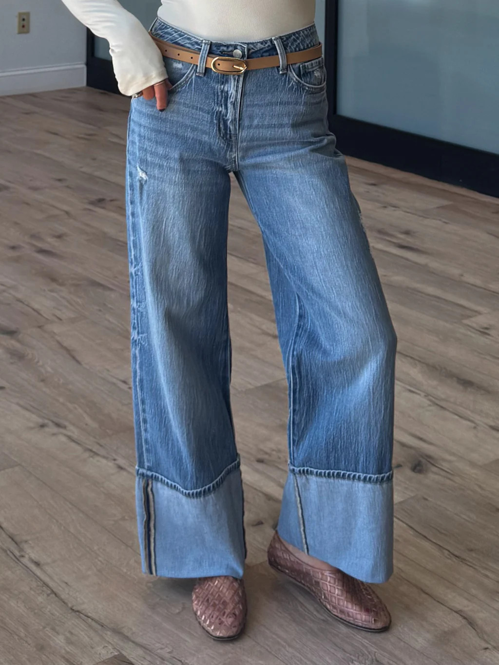 Your Turn Cuffed Jeans | Shop Talulah