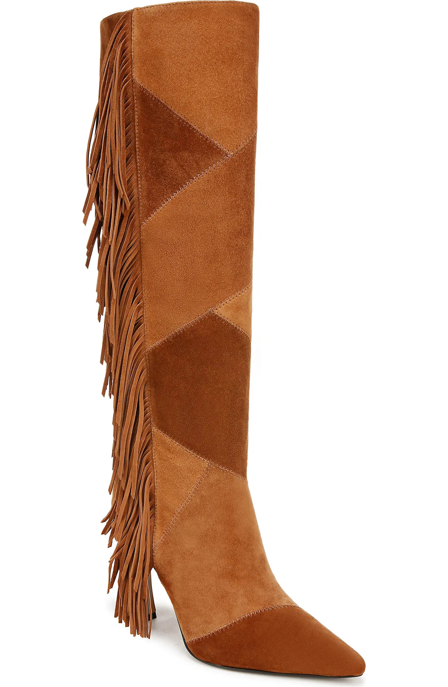 Sam Edelman Ellis Fringe Knee High Boot (Women) | Nordstrom | Nordstrom