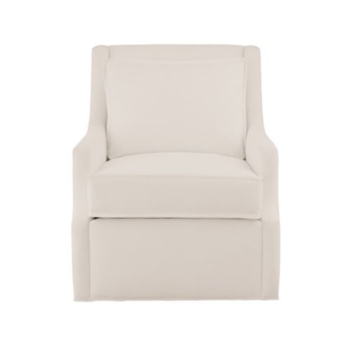 Brier Swivel Chair & 360 Degree Comfort with Custom Fabric Options | Ballard Designs, Inc.