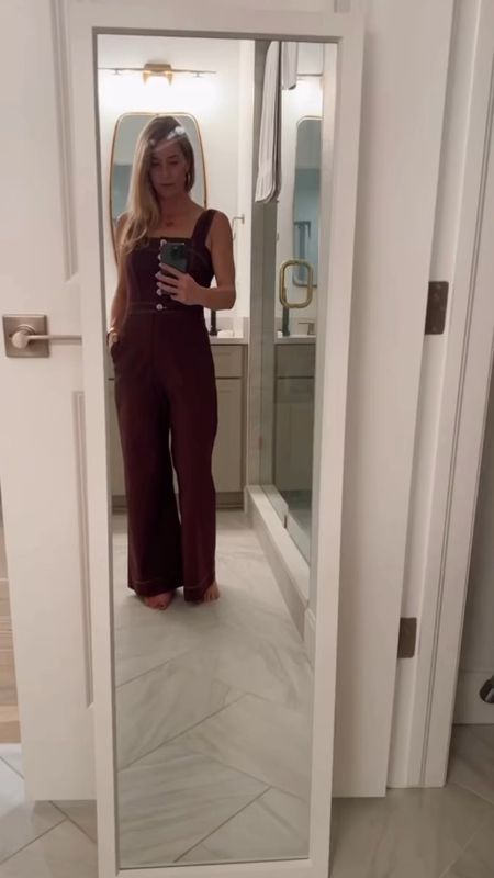 This Anthropologie jumpsuit is so comfortable and flattering. It’s the perfect amount of stretch. It’s currently on major sale too. I’m wearing a size 4. 

#LTKstyletip #LTKsalealert #LTKSpringSale