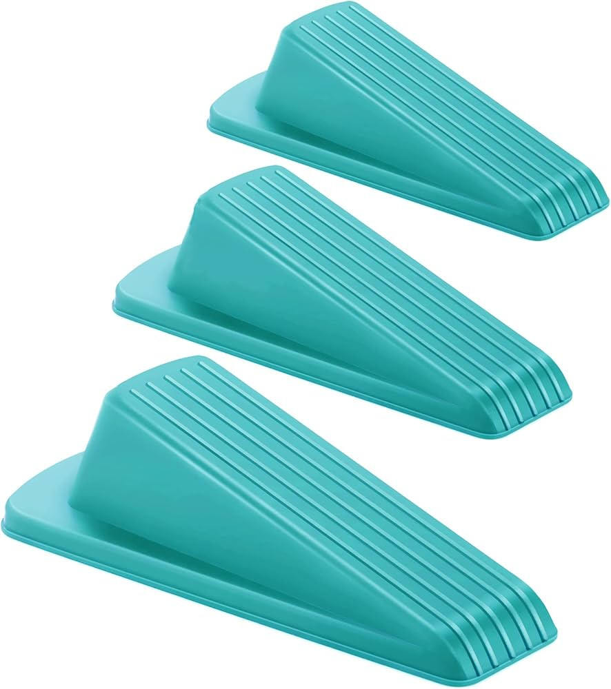 Crosize Door Stoppers for Bottom of Door on Floor, Door Gaps, Rubber Door Stop Wedge, Sturdy Stac... | Amazon (US)
